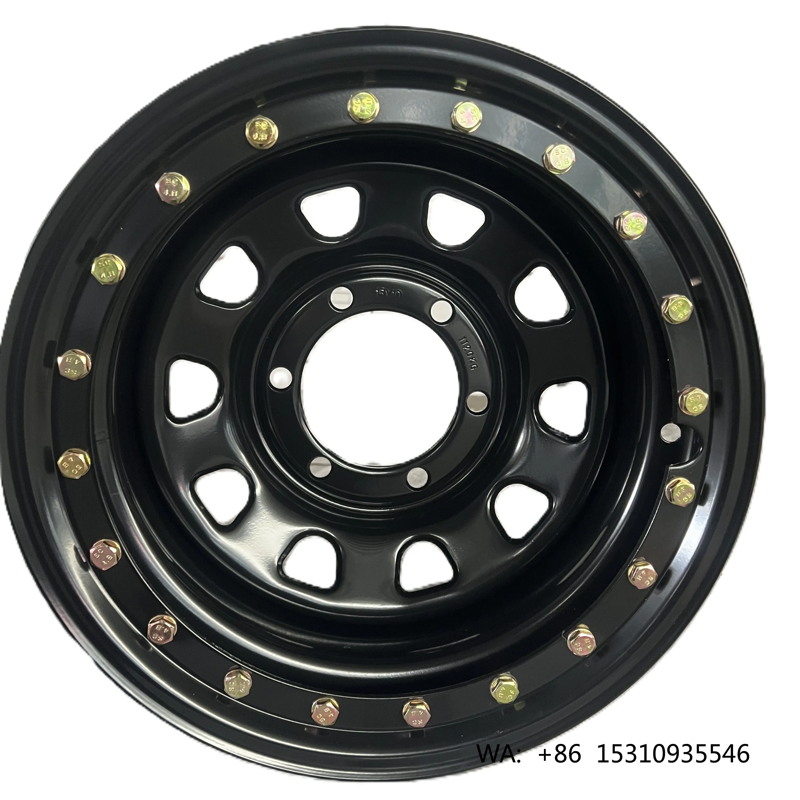 

Новые стальные диски 15x10J D Window Beadlock черного цвета, 16x10J, 17x10J, с индивидуальным PCD 6x139.7 для внедорожников и пикапов