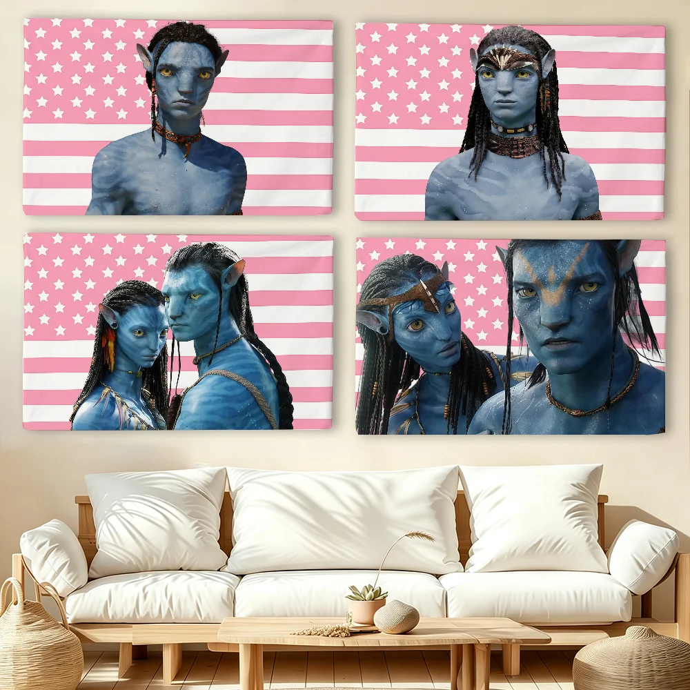 Fantasy film A-AvatarS flag For Living Room Home Dorm Decor Wall Outdoor Camping Party Banner Gifts