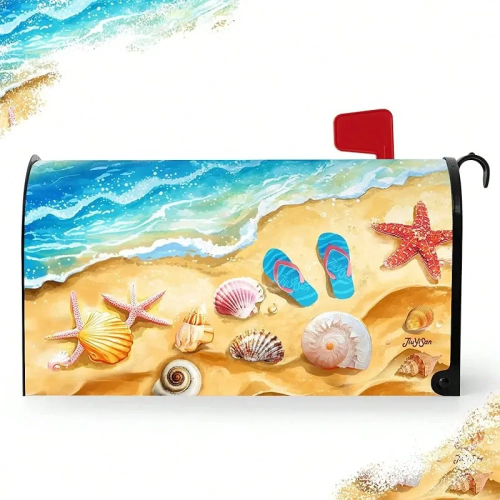

Beach Mailbox Covers Magnetic Standard Size, 21 X 18, Garden Outdoor Decor, Mailboxes Outside, Outside Mailboxes, Mailbox Cover