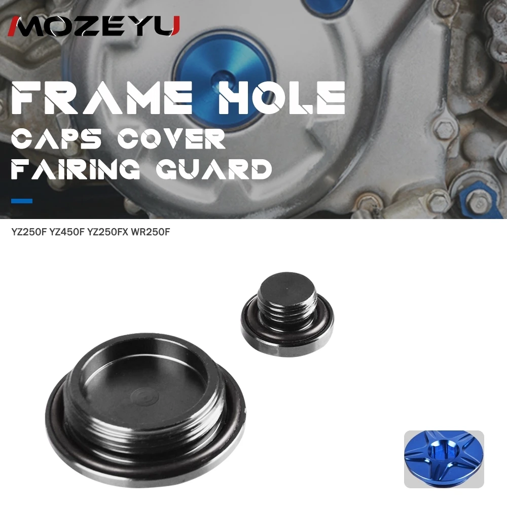 

For YAMAHA Raptor 700 2006-2024 700R Raptor 660 01-05 YFZ450R YXZ1000R YZ250F Motorcycle Frame Hole Caps Cover Fairing Guard