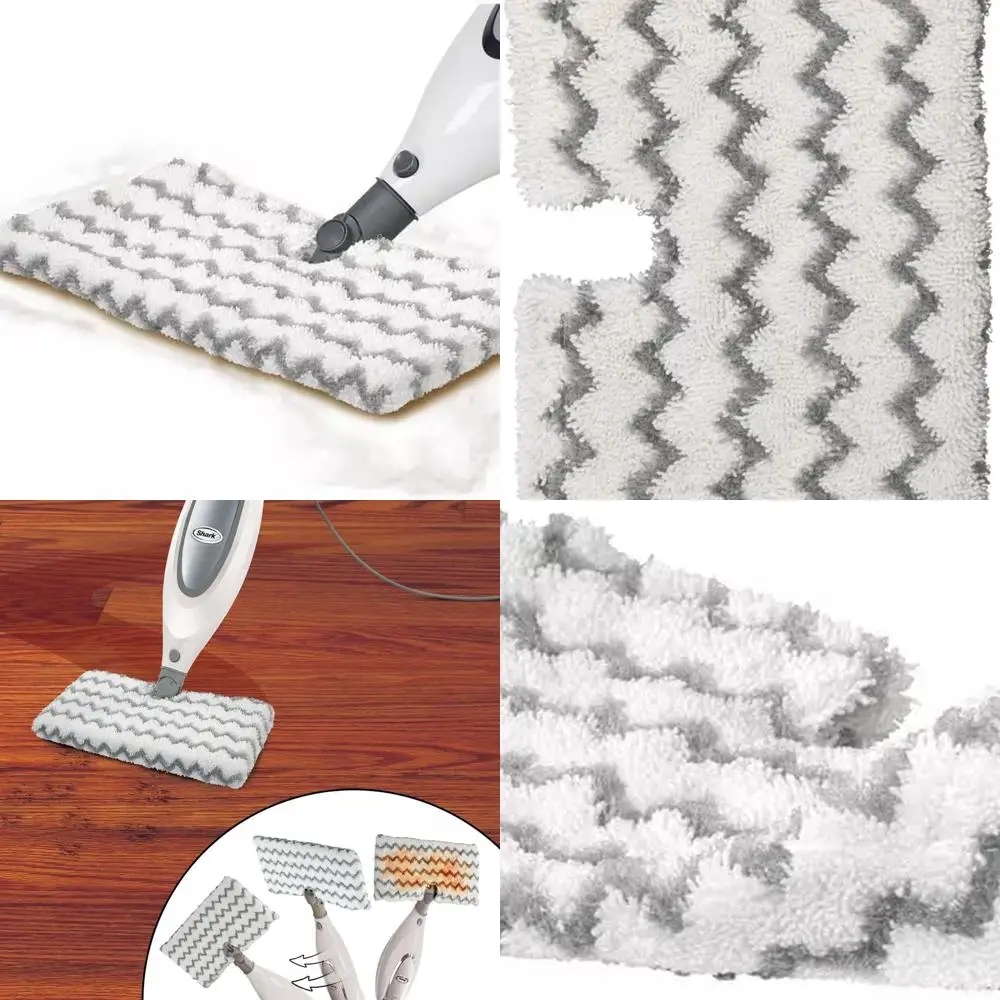 

Microfiber Reusable Washable Pads for S3501 & S3601, Captures Dirt on Laminate, Stone, Ceramic & Wood, 2-Pack XT3601