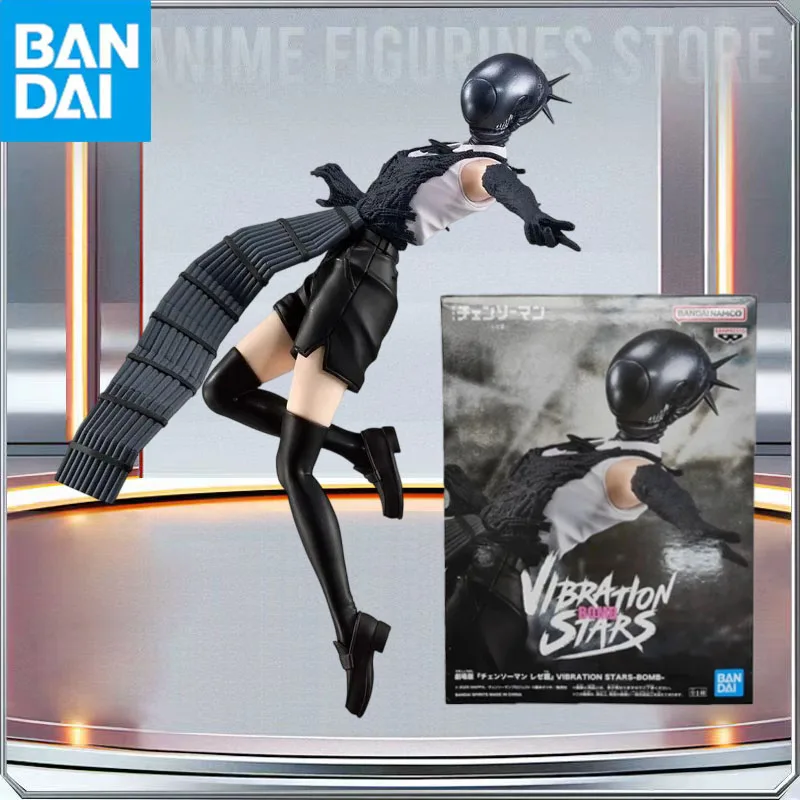 

BANDAI Genuine Banpresto Chainsaw Man: Reze Devil Hen Vibration Stars Anime Action Figures Collection Model Toy Holiday Gift