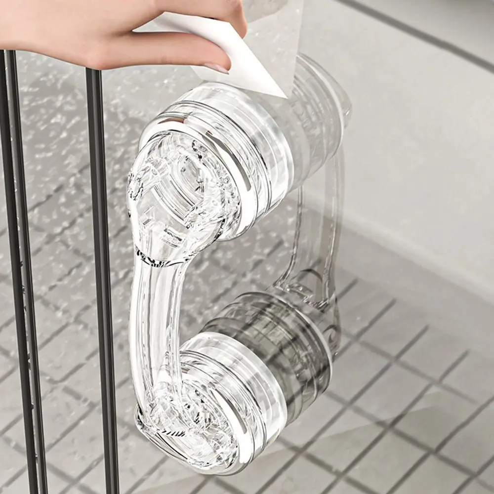 Suction Cup Door Handle Offers Safe Grip Removable Bathroom Shower Auxiliary Handle Anti-slip No Drilling Sliding Door Handle