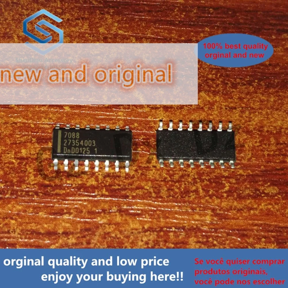 10pcs 100% orginal new  TDA7088 7088 electrically tuned FM receiver monolithic SOP-16 real photo