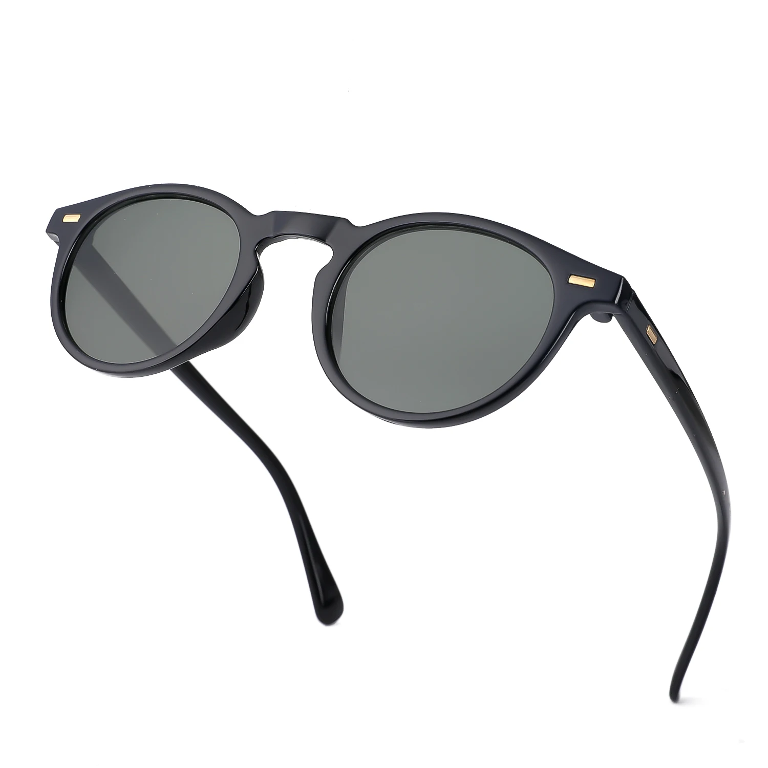 Kleine runde Sonnenbrille, stilvolle Sonnenbrille für Damen und Herren, Retro, klassisch, Multi-Style-Auswahl, Reisen, Einkaufen, Wandern, UV400 – Detail 9