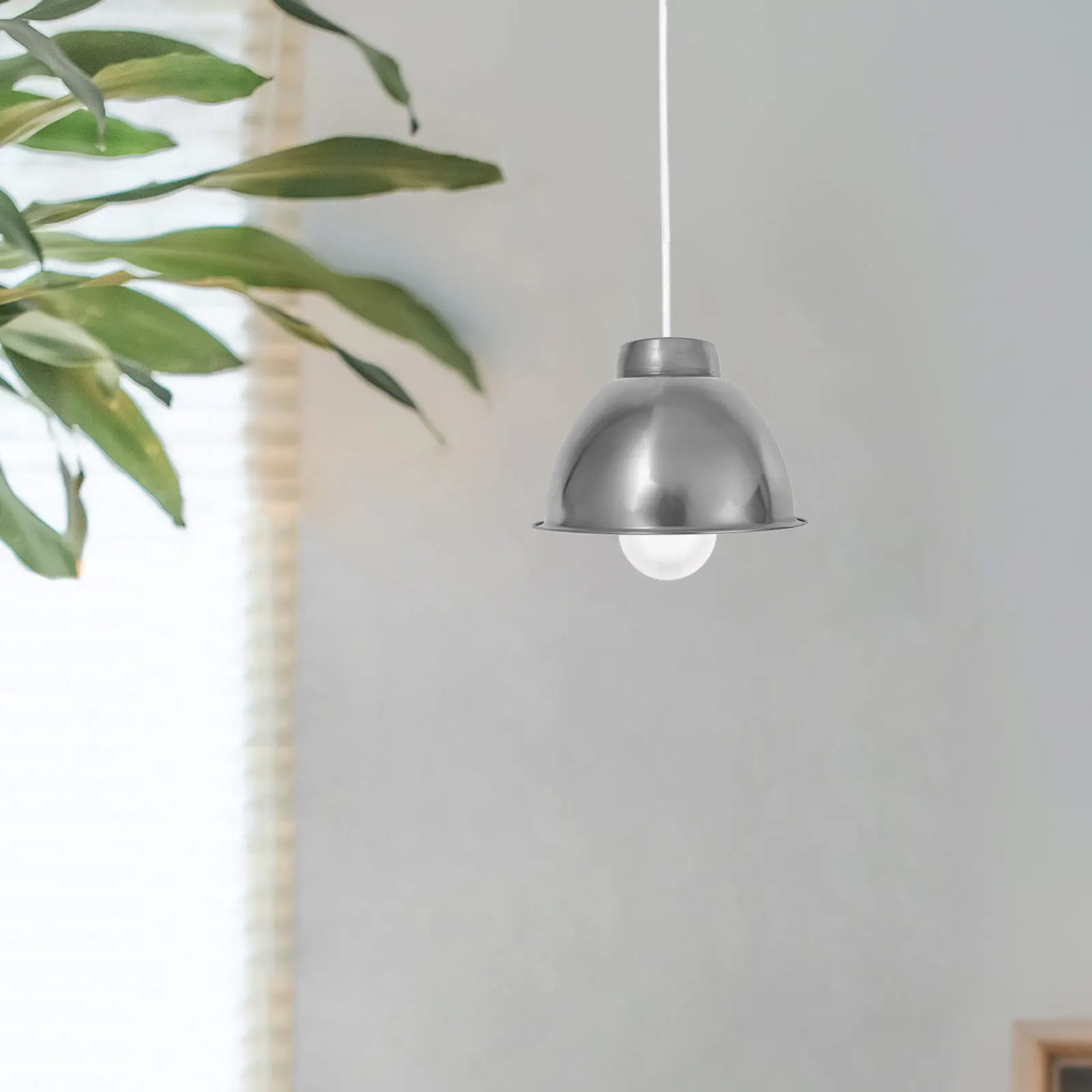 Universal Stainless Steel Lamp Shade for Street Lamps Pendant Lights Emergency Lighting Outdoor Indoor Use Reflective Modern