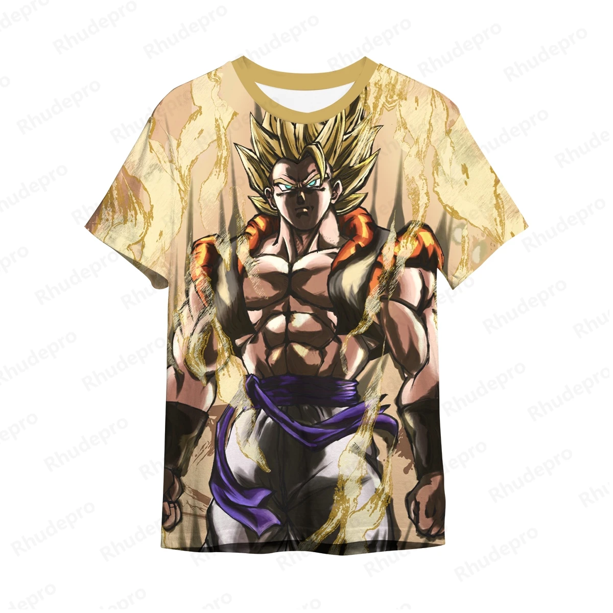 Men's T-Shirt Streetwear Clothing Dragon ball Y2k 5XL Goku Vegeta T-shirts Short Sleeve Tops New Hip Hop Harajuku Style