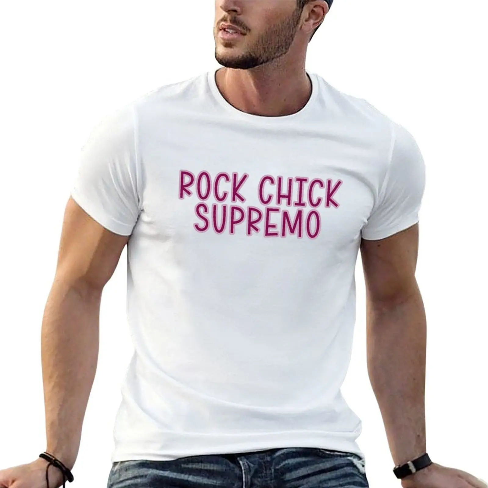 Camiseta Mamma Mia Rock Chick Supremo, camiseta para hombre, camiseta gráfica de diseñador para hombre, camiseta