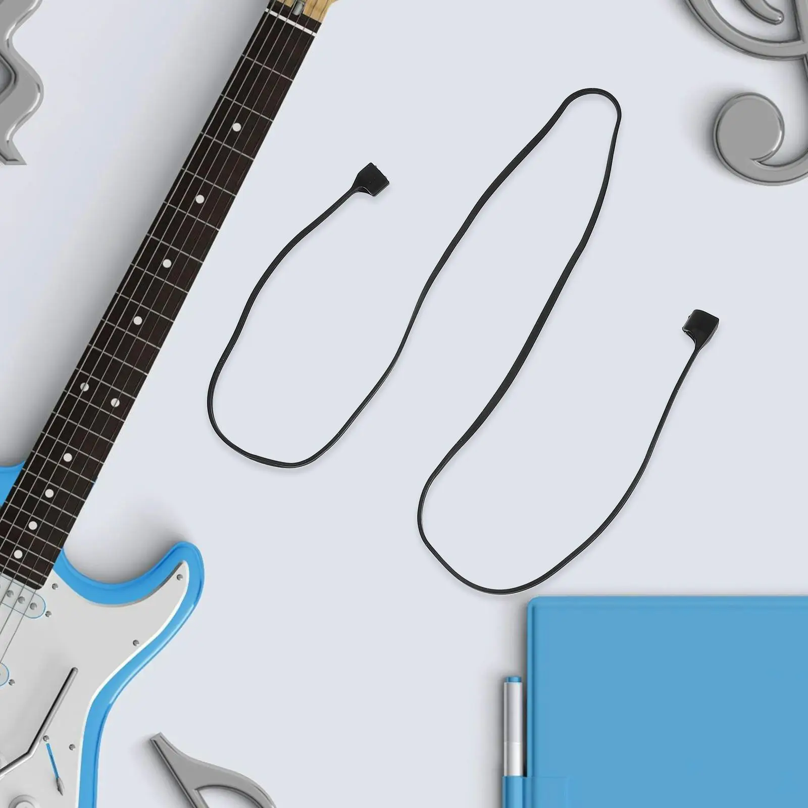 Headphone Lanyard Strap Silica Gel Earbuds Holder Anti Loss Magnetic Design Soft Comfortable No Tangle Widely Applicable