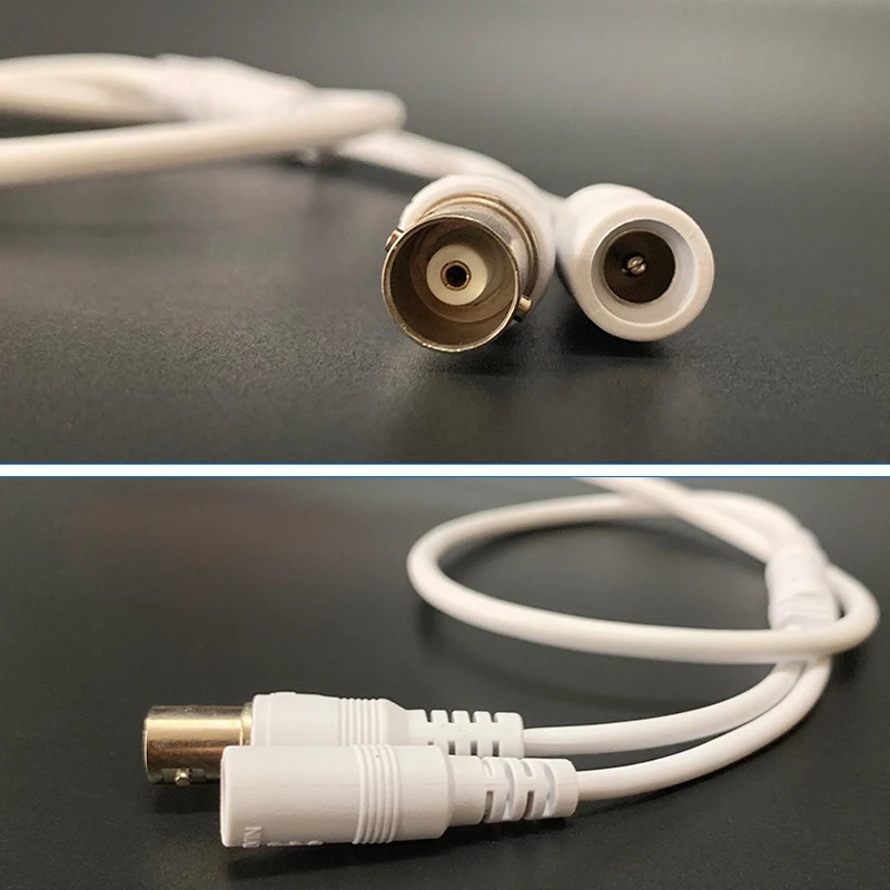 Monitor Analog Five-Core Cable Video Power Cable 5-Core Waterproof Cable BNC Camera Head Light Lamp Board Tail Cable-X64A