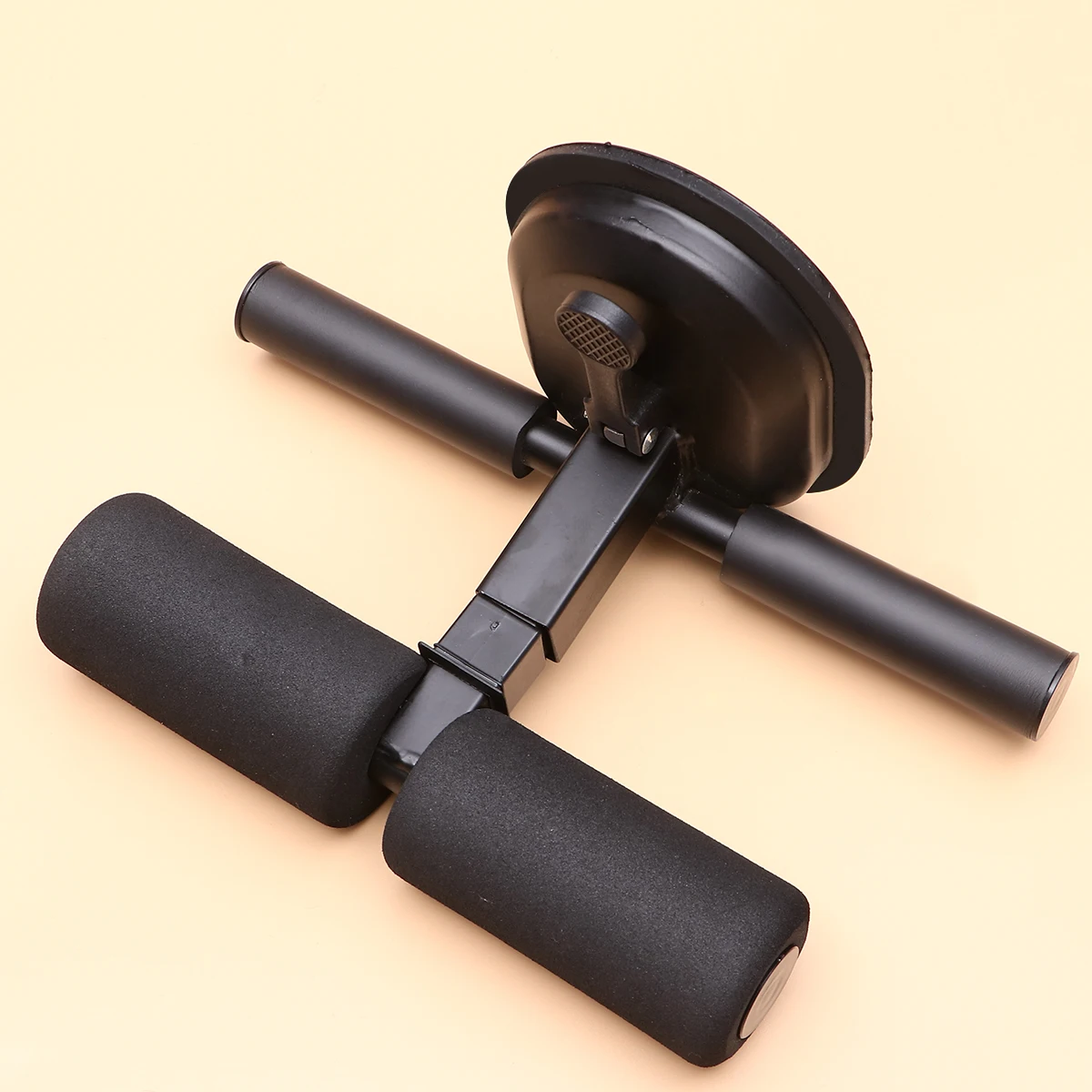 

1pc Portable Sit-Up Aid Exercise Bar Home Fitness Workout Gear Waist Belly Training Tool Body Women Suction Cup Assist Durable