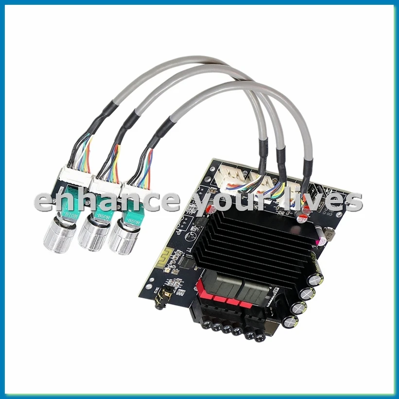 

T1002P Обновление 100 Втx2 Bluetooth цифровой усилитель плата аудио стерео эквалайзер регулировка высоких басов TPA3221 Ultra 3116 B-A23U