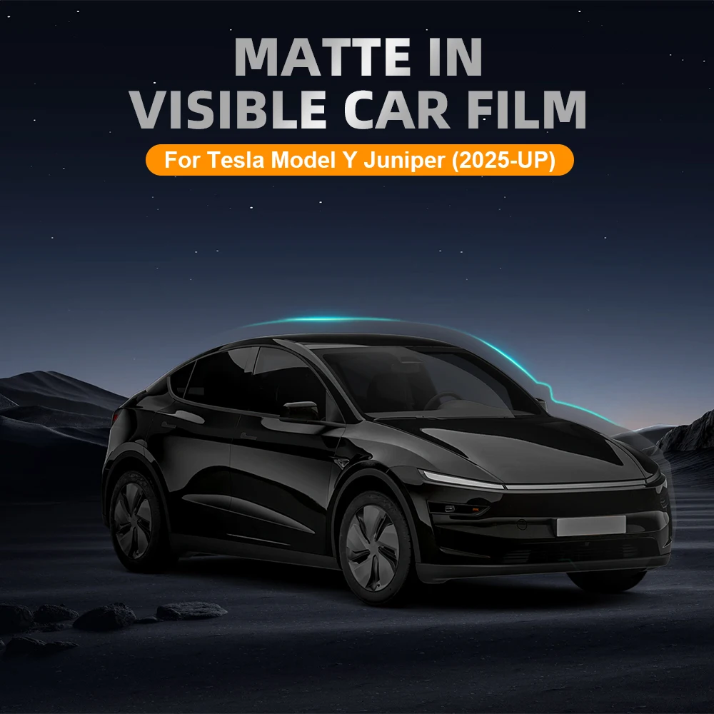 

9Mil Matte TPU Scratch Resistant Car Paint Protection Film For Tesla Model Y Juniper 2025 2026-up Clear Bra PPF Accessories