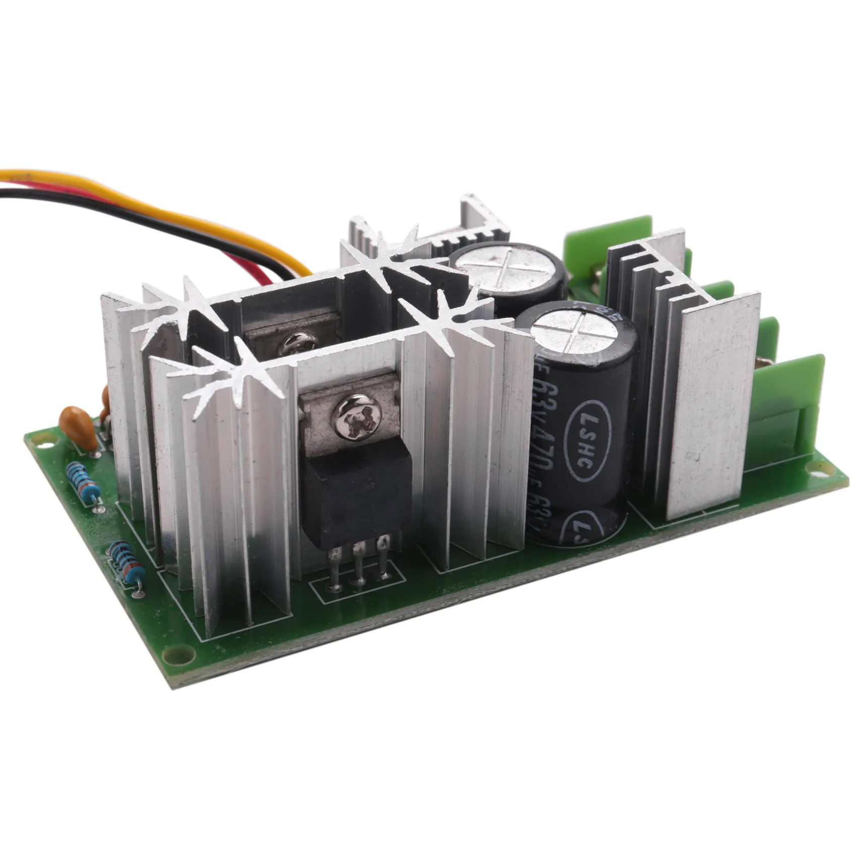 Regulador de corrente B16C-DC 12V 24V 36V 48V PWM DC Controlador de velocidade do motor Tensão ajustável Módulo de driver de alta potência