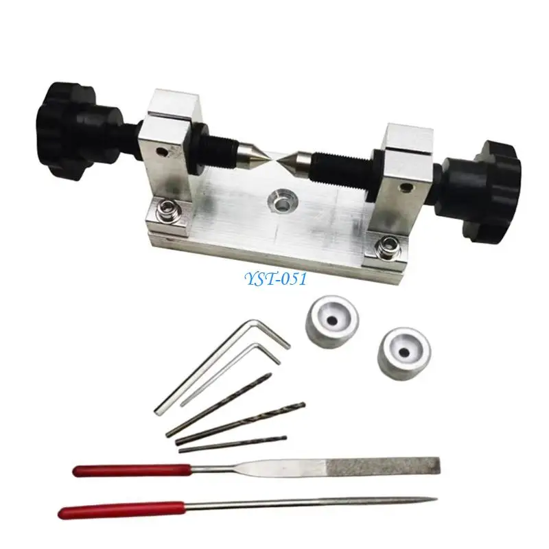 

E15A Pearls Drilling Machines Drillers Drill Holder for Shell Corals Amber Stone Silver Jewelry Beads Holing Tool