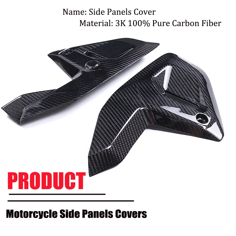 For BMWR 1300 GS R1300GS 2024 + 100% Full Carbon Fiber Side Panels Covers Frame Modified Panel Fairing Motorcycle Accessories