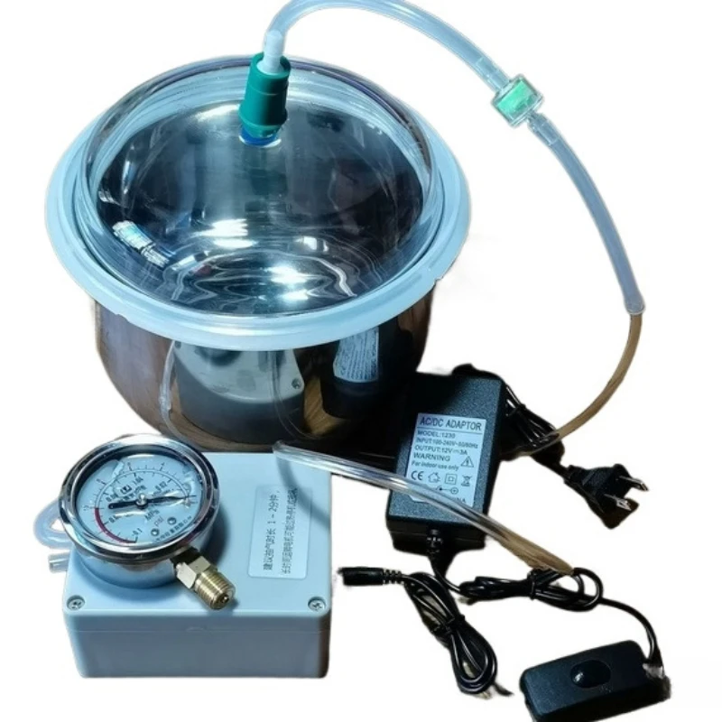 

3L Stainless Steel Chamber For Resin, Silicone, AB Glue Complete household use DIY Electric Vacuum Defoaming Machine