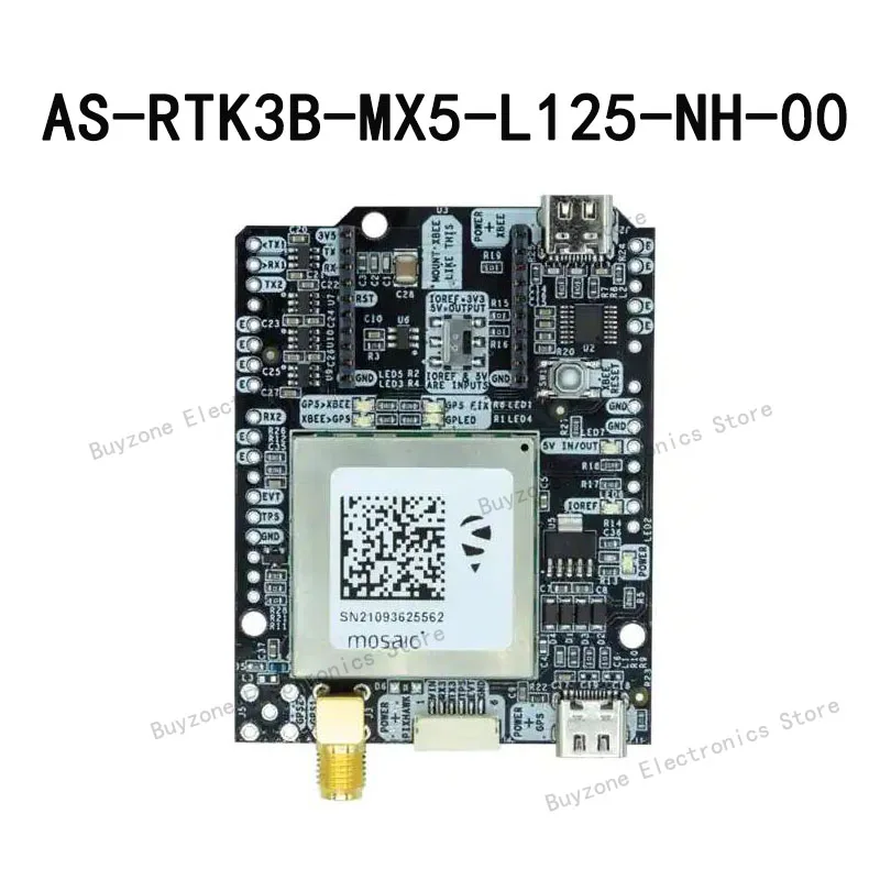 AS-RTK3B-MX5-L125-NH-00 GNSS / GPS Development Tools simpleRTK3B Pro-Opção: cabeçalhos Arduino não soldados