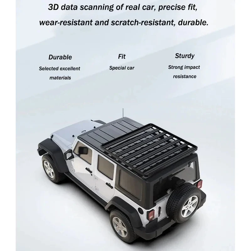 Aluminum Travel Rack Car Lage Roof Rack Basket  Outdoor Equipment Car Modification Parts