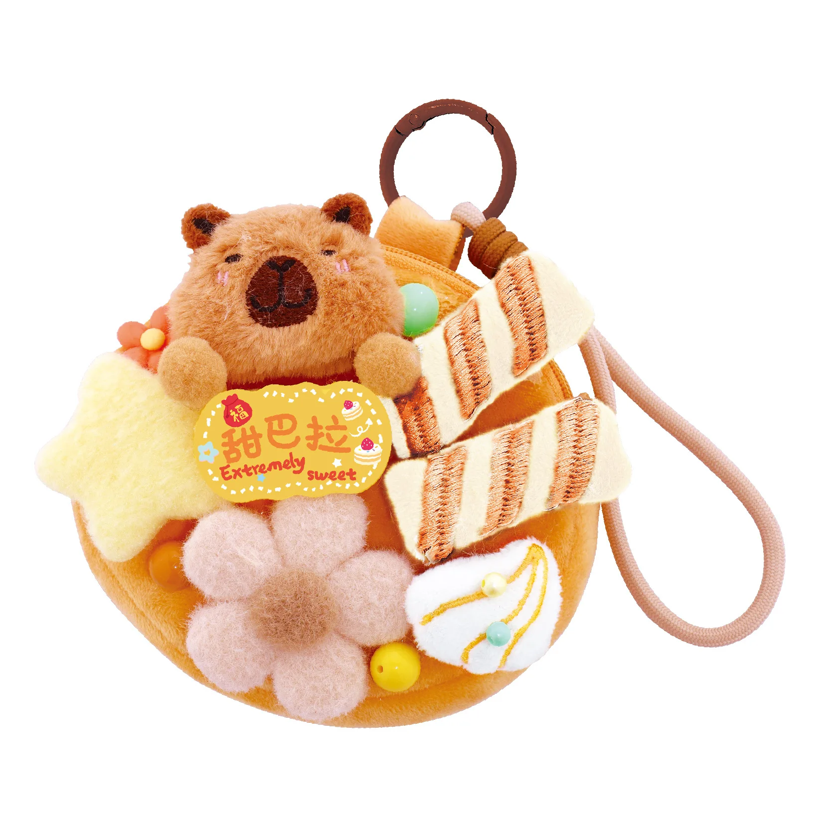 Kit de monedero de felpa DIY con bonito conejito, caja de regalo de juguete hecha a mano suave y Adorable para actividades de ocio divertidas e educativas, novedad de 2026