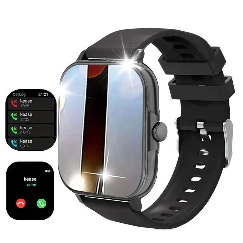 Smart Watch, Wireless Call/Dial, Multi Sport Mode, Multiple APP Reminders, Suitable for Every Friend, Compatible with IPhone/And