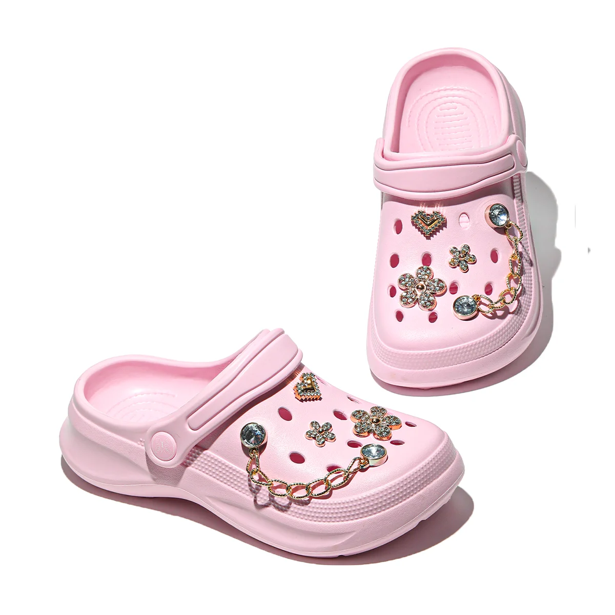Kinder-Clogs und Pantoletten, Leichte EVA-Gartenschuhe, Rutschfeste Kindersandalen, Atmungsaktive Slip-On-Schuhe für Drinnen und Draußen 168 – Detail 8