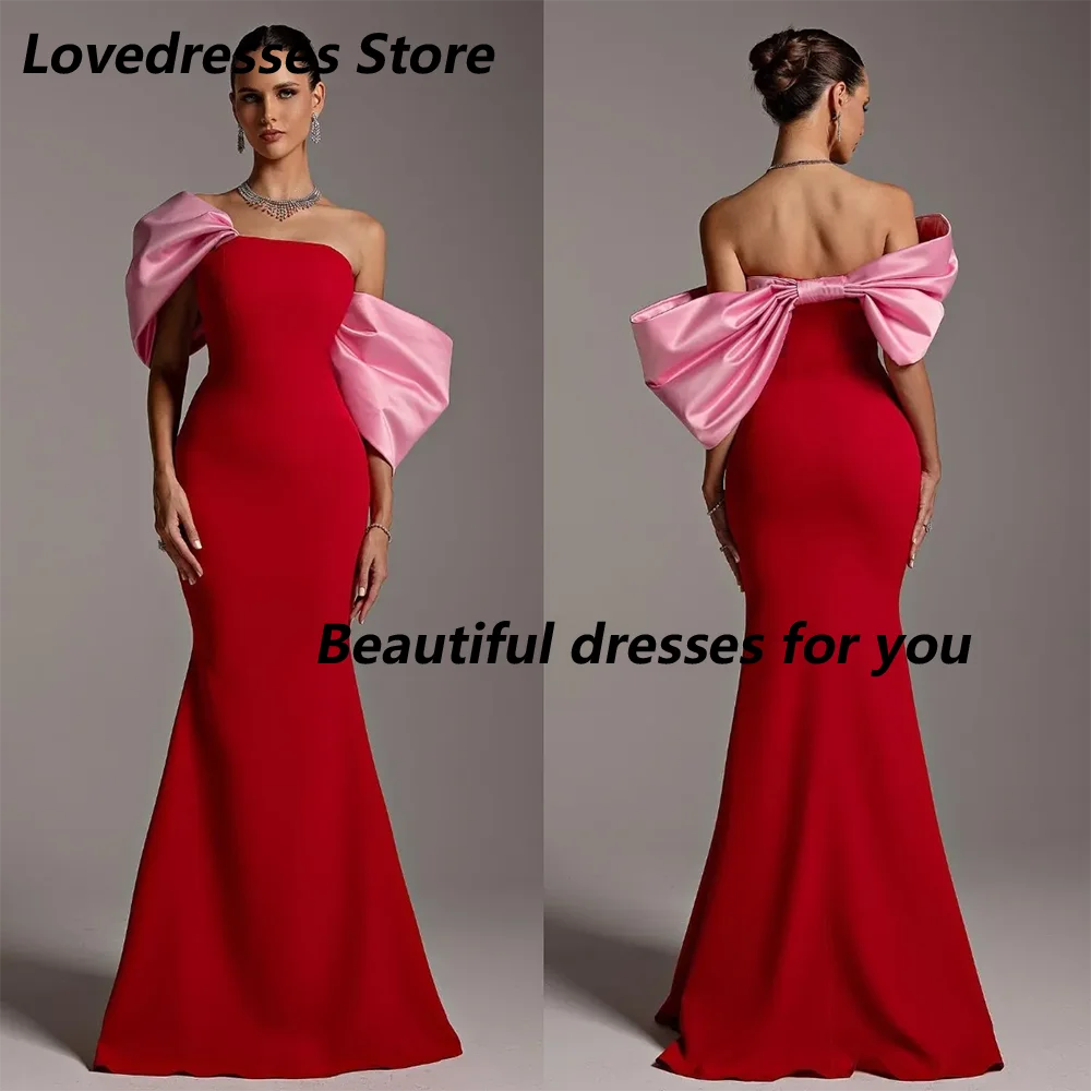 Vestidos de Noche elegantes personalizados de sirena, vestidos de Gala con hombros descubiertos para mujer, vestidos sin espalda para ocasiones especiales