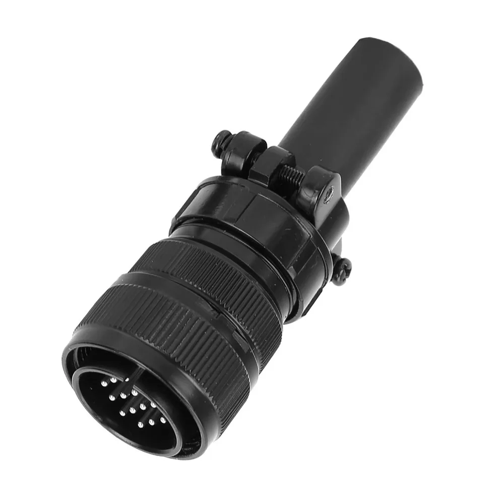 Alloy ​14 Pin Male Plug​ ​Cord Mounted​ ​Power Connector​ ​Welder Connector​ ​TIG Welding Accessories​ ​For Miller Welder​