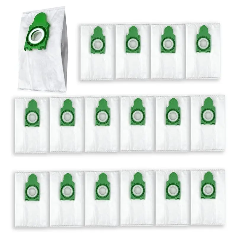 

【ESSENTIALS】Мешки для сбора пыли 8300ER для серии SEBO Airbelt E (E1, E2, E3), 16 шт. в упаковке — замена для пылесосов-канистр, включает фильтр 8300AM