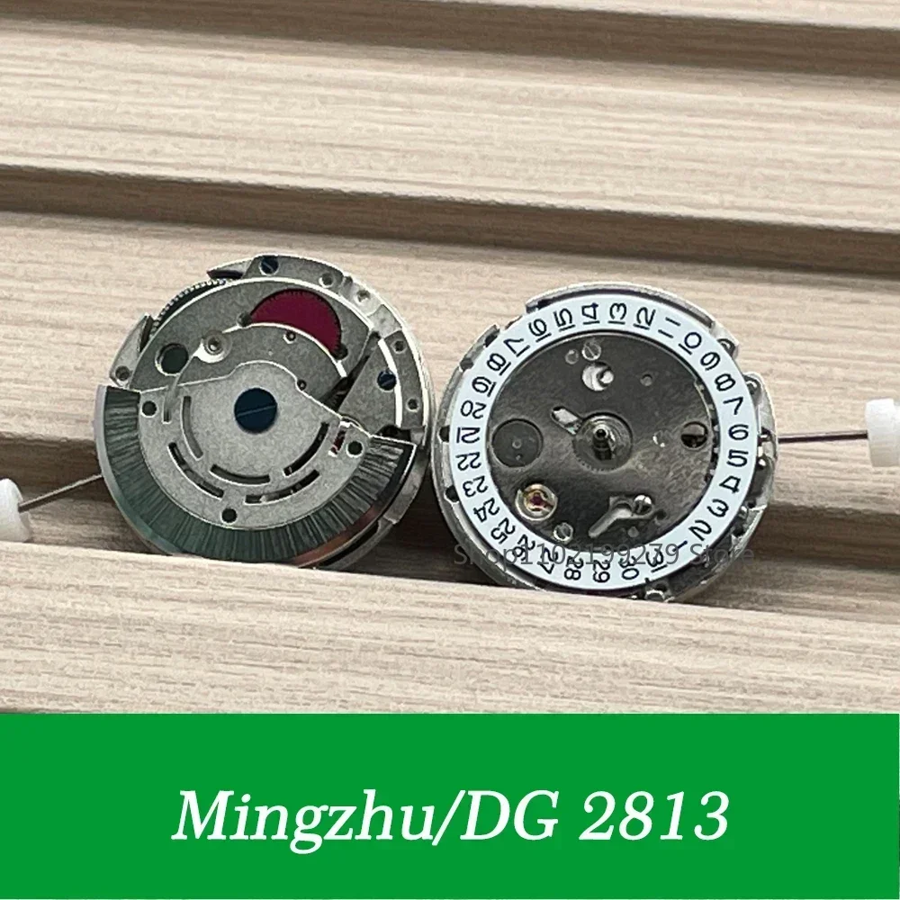 Calendar Display 21 Jewels mingzhu 2813 Watch Movement Watches Clock Mechanism Repair Parts Accessory