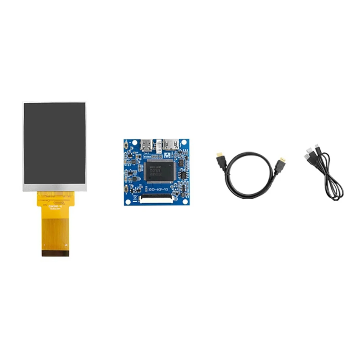 A10I 2.8-Inch Mini Split Screen -Compatible Display 480x640 Resolution Full View RGB IPS Universal Capacitive Touch B