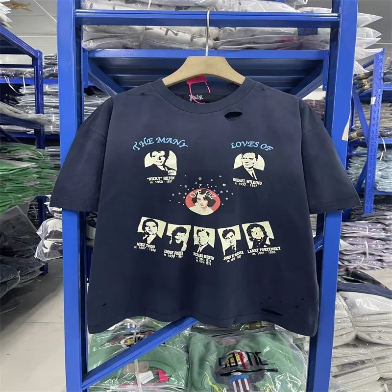 

Рубашка с коротким рукавом в стиле ретро с принтом голливудских персонажей, повседневная, светлых тонов