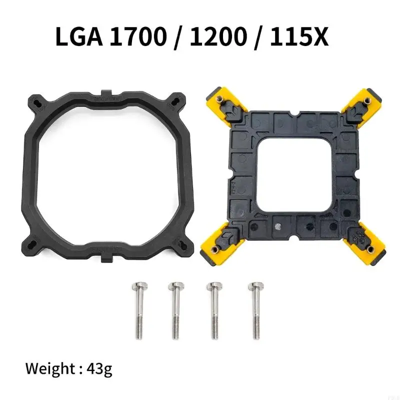 

P0UE CPU Cooler Fan Bracket Holder Stand for LGA 1150 1151 1155 1156 1366 1700 Computer Motherboard Socket Cooler