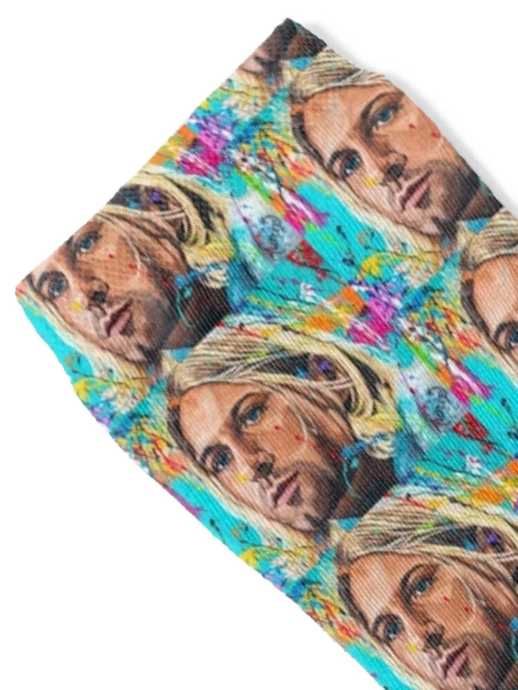 Colorful Kurt cobain Socks