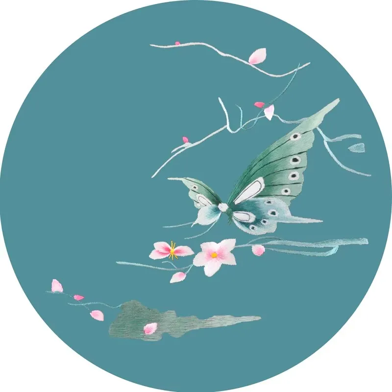 Beginner Suzhou Embroidery Kit, DIY Learn Traditional Craft, All-in-One Material Package for Adult