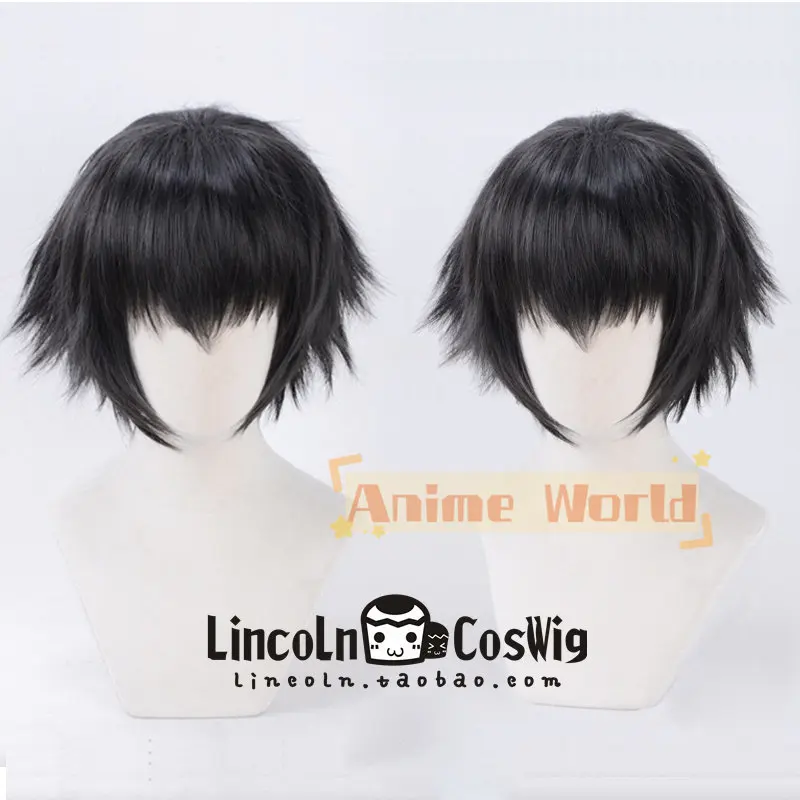 

Парик для косплея в стиле аниме, реквизит для Хэллоуина и карнавальных вечеринок, синтетические волосы из термостойкого волокна + шапочка для парика