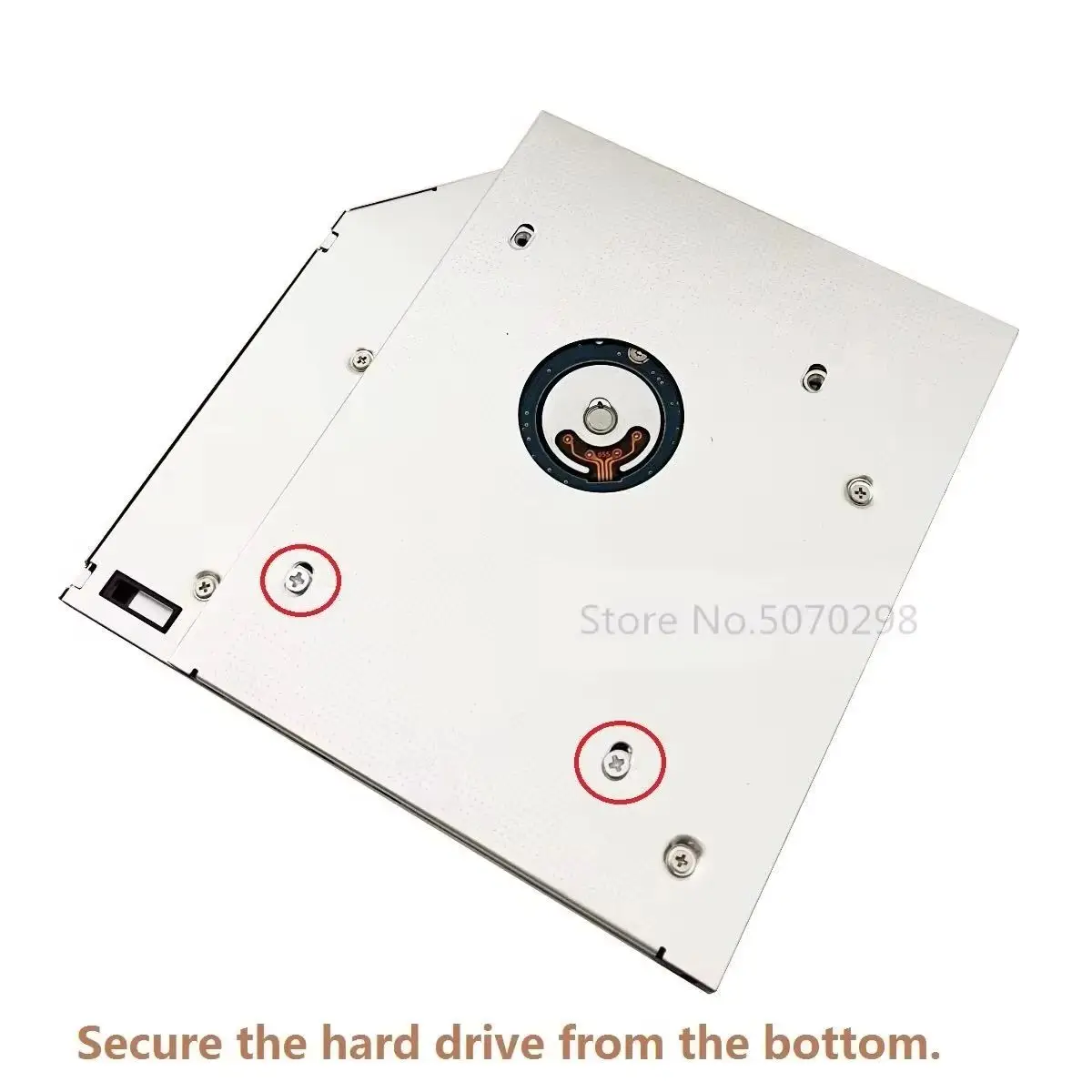 9.5mm 2.5 HD SSD Hard Drive Optical bay Caddy Frame for HP 15-ab207nh 15-p005ej 15-ab101 17-F001dx 17-F151nv 17-f156nr 17-g009ur