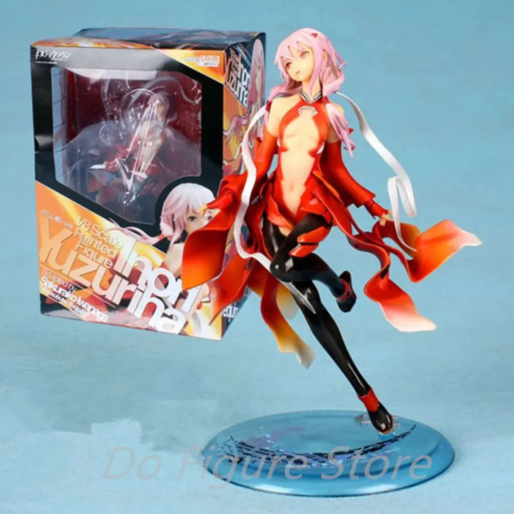 Anime Figure Guilty Crown Inori Yuzuriha Sexy Girls 1/8 Scale Painted PVC Action Figures Collectible Model Brinquedos Toys