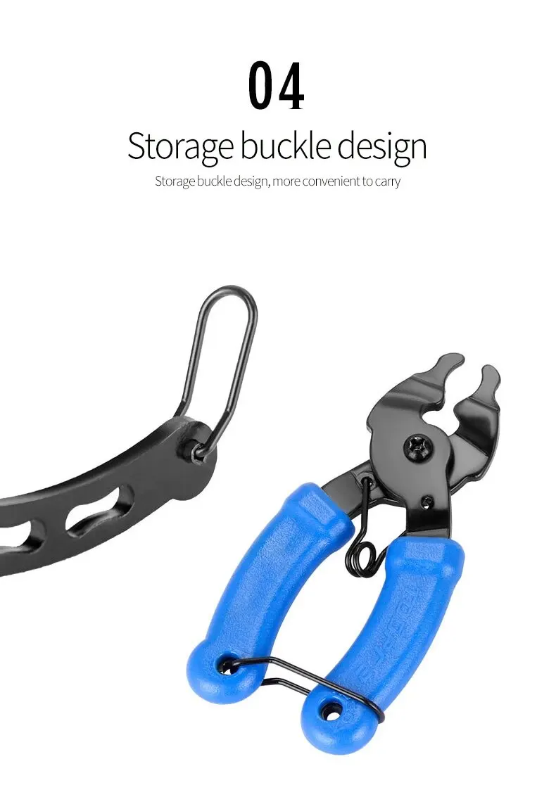 TOOPRE Fahrradkette Magic Buckle Zange Mountainbike Kette Quick Release Magic Buckle Zange Demontage Installationswerkzeug – Detail 8