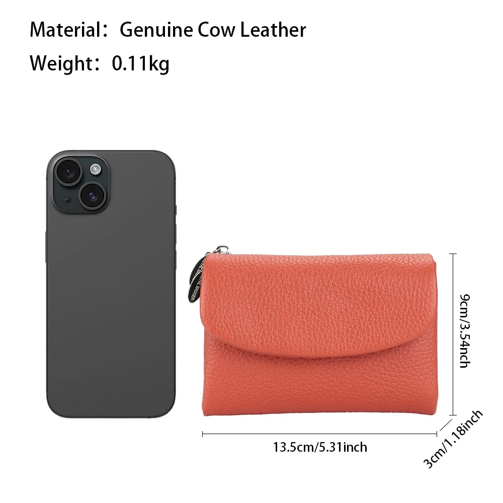 URBAN MASTER Luxury Short Wallets For Women Genuine Cow Leather Fashion Coin Purse New Soft Cowhide Wallet Card Holder 1556