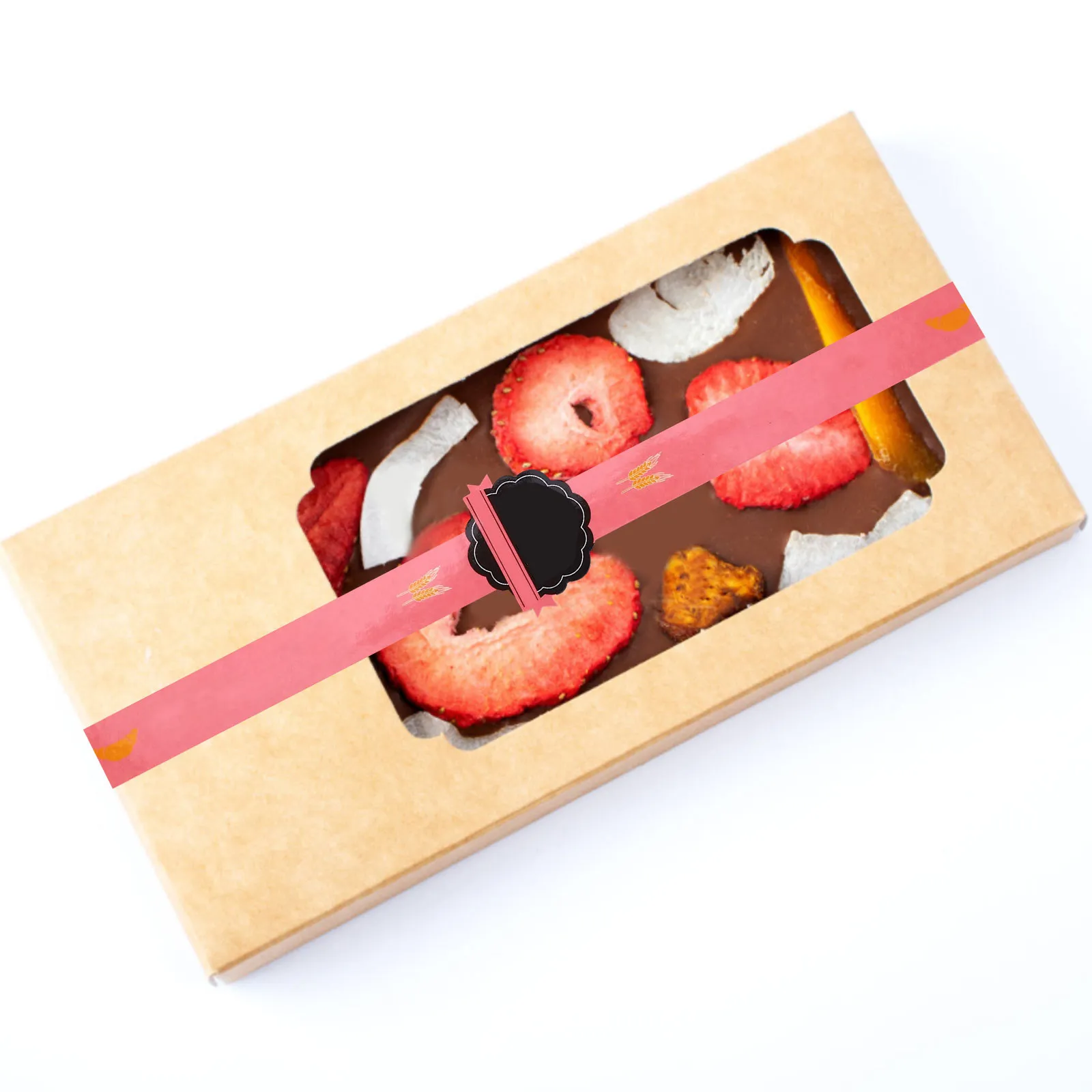 

100Pcs High-Quality Adhesive Sealing Stickers for Cookie Cake Chocolate Bags Gift Packaging Envelope Seals DIY Baking Decoration