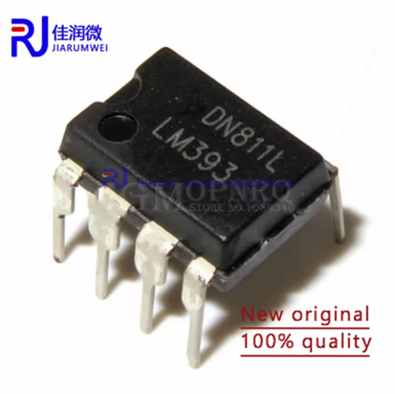 10PCS LM393P DIP8 LM393 DIP LM393N 393 DIP-8 new and original IC