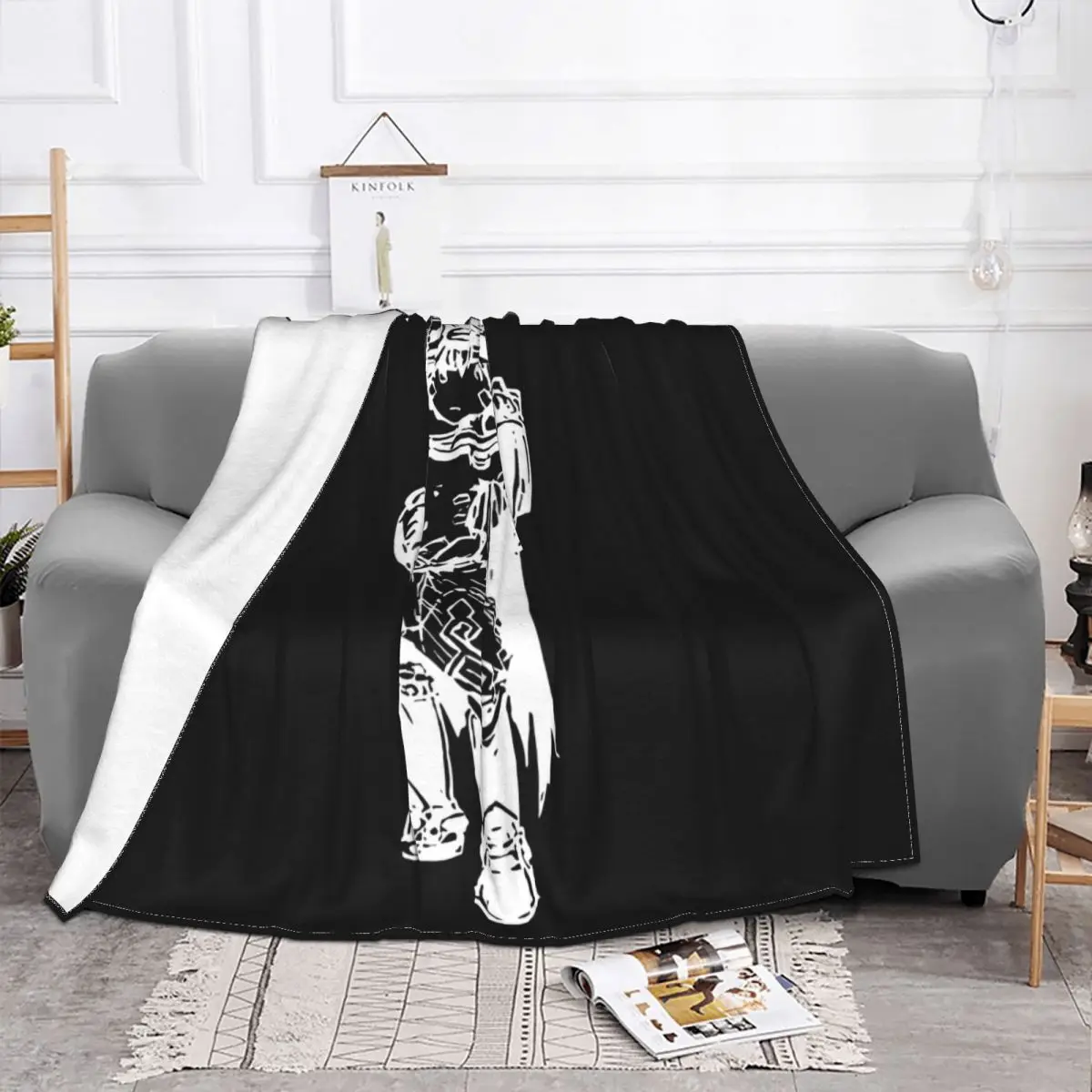 Made In Abyss Reg Sketch Art Men's Spring Pop Youth Customiz Halloween Pride Spring Good Quality Cheap Price Throw Blanket