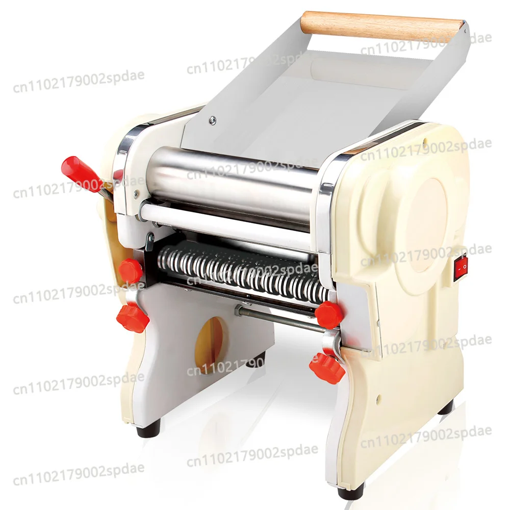 DHH-220C Electric Home Pizza Dough Rolling Machine Completed Pasta Noodle Gear Transmission Electrical Noodle Cutter