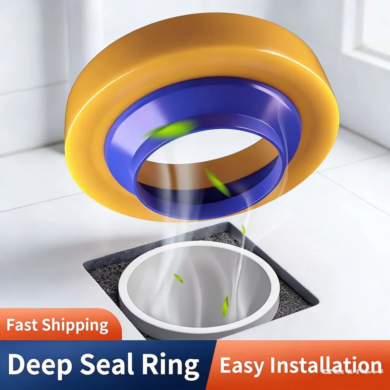 Universal Sealing loop Thickened Toilet Seat Toilet Bowl Flange Ring Deodorant Drain Pipe Seal Flange Toilet Repairing Parts