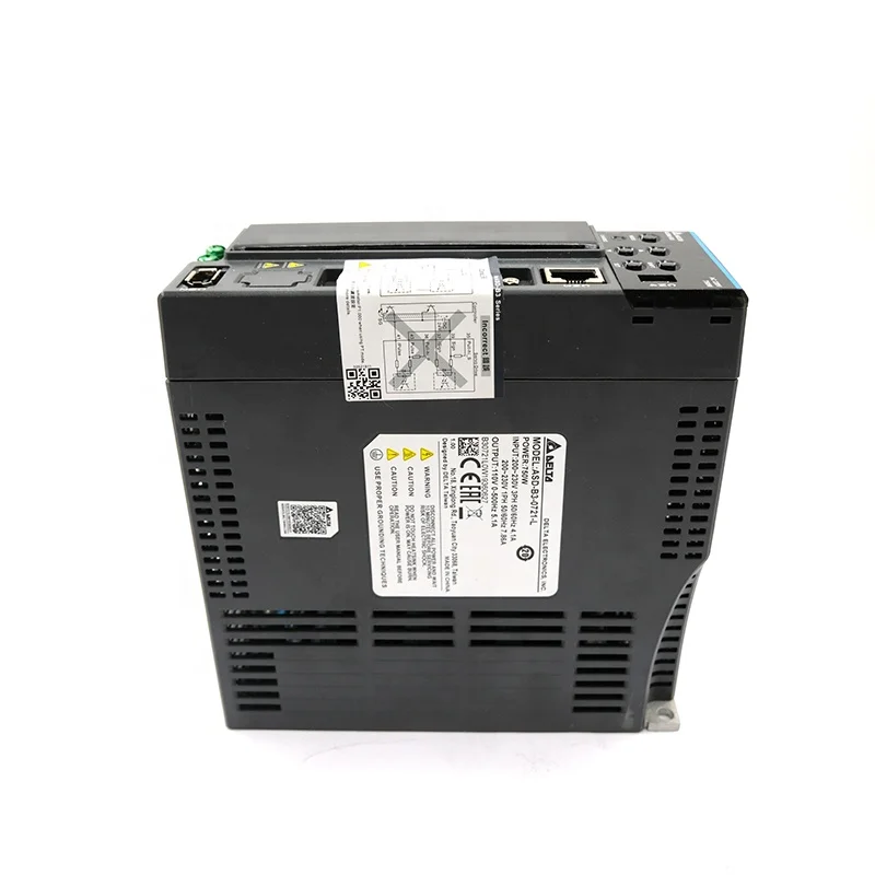 محرك سيرفو يعمل بالتيار المتردد من سلسلة ASD-B3 الجديد ASD-B3-0721-L محرك بقوة 750 وات