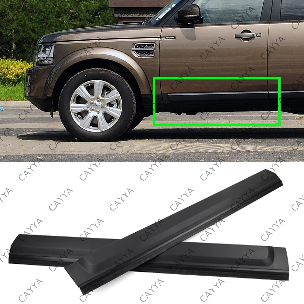 Tira con incrustaciones de moldura de carrocería de puerta delantera de coche para Land Rover LR3 LR4 Discovery 3 Discovery 4 2005-2016 DGP 000134 PCL DGP 000124 PCL