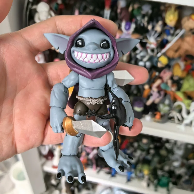 Figura de acción de 4 pulgadas de la serie Goblin 1 Wave, escala 1/12, juguete coleccionable temático de Halloween para niños, decoraciones de mesa, regalo 2025