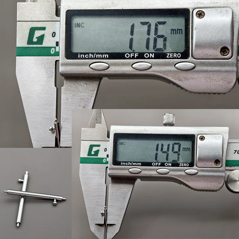 10PCS Quick Release Spring Bar Dia 1.5mm/1.8mm Watch Band Link Pins Fit Width 12mm-26mm Smart Watch Strap Spring Bar Link Pins