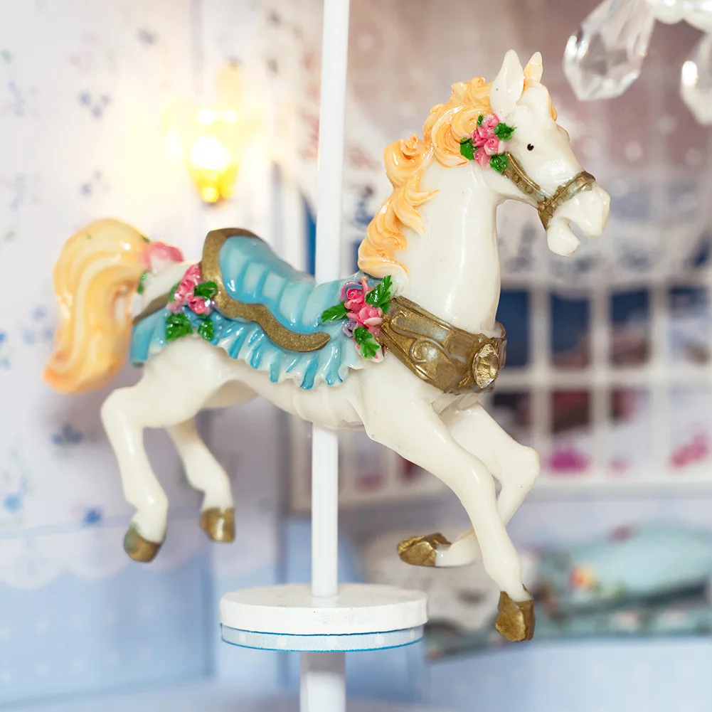 مجموعة بيت الدمى الكلاسيكية من Fairy Tale Princess Dream DIY، منزل مصغر رائع مصنوع يدويًا، هدية إبداعية للفتيات #5